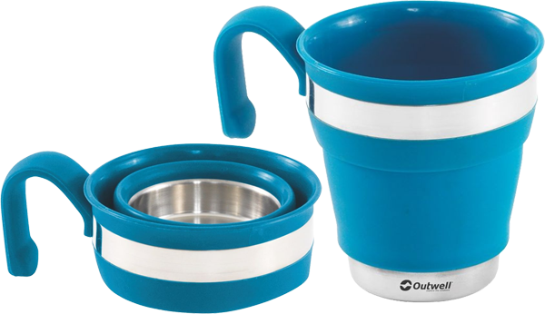 Кружка складная Outwell: Collaps Mug Blue (blue)